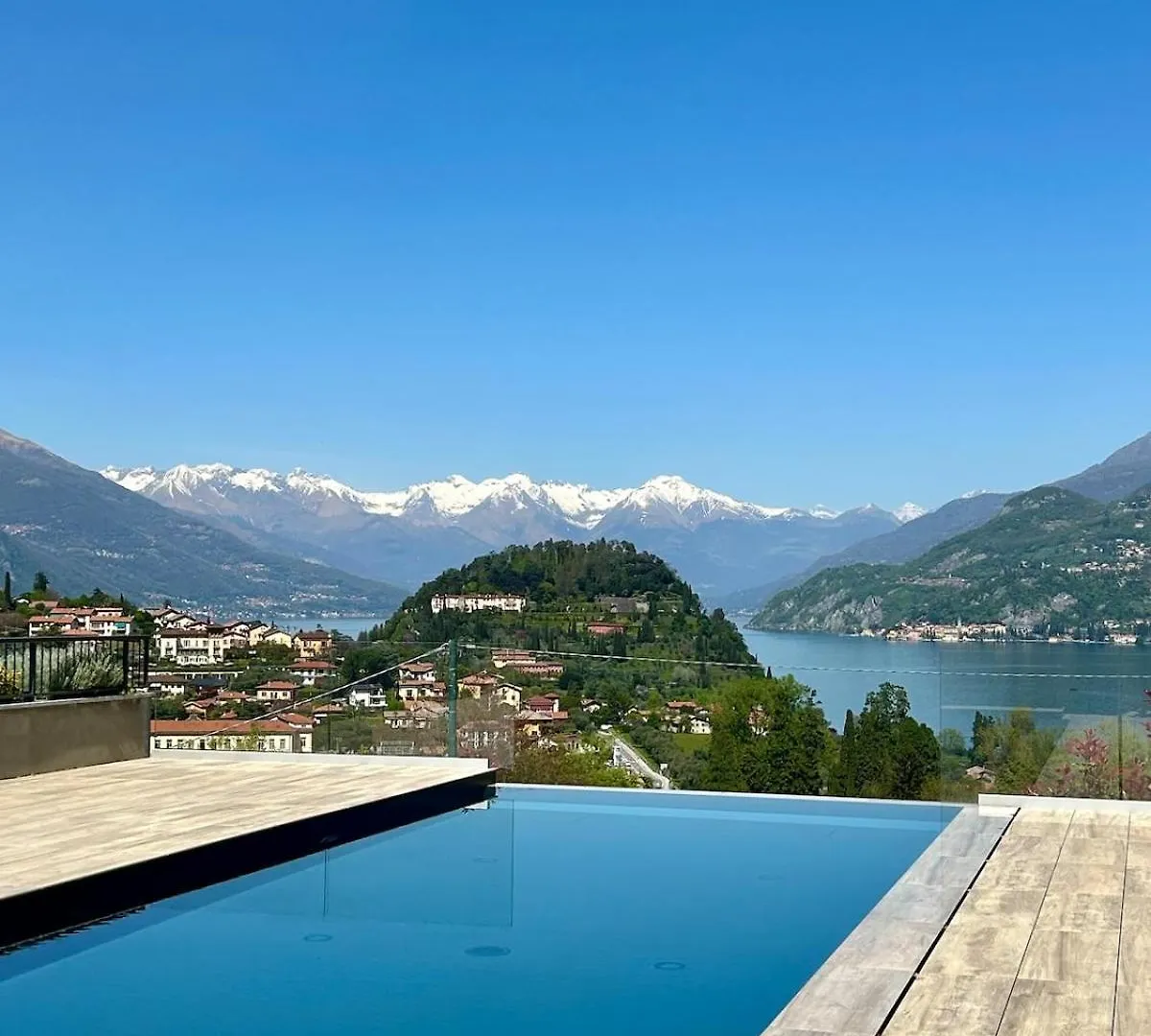 Lake Como Retreat,Ac,Pool,Ev Car Белладжо 0*,